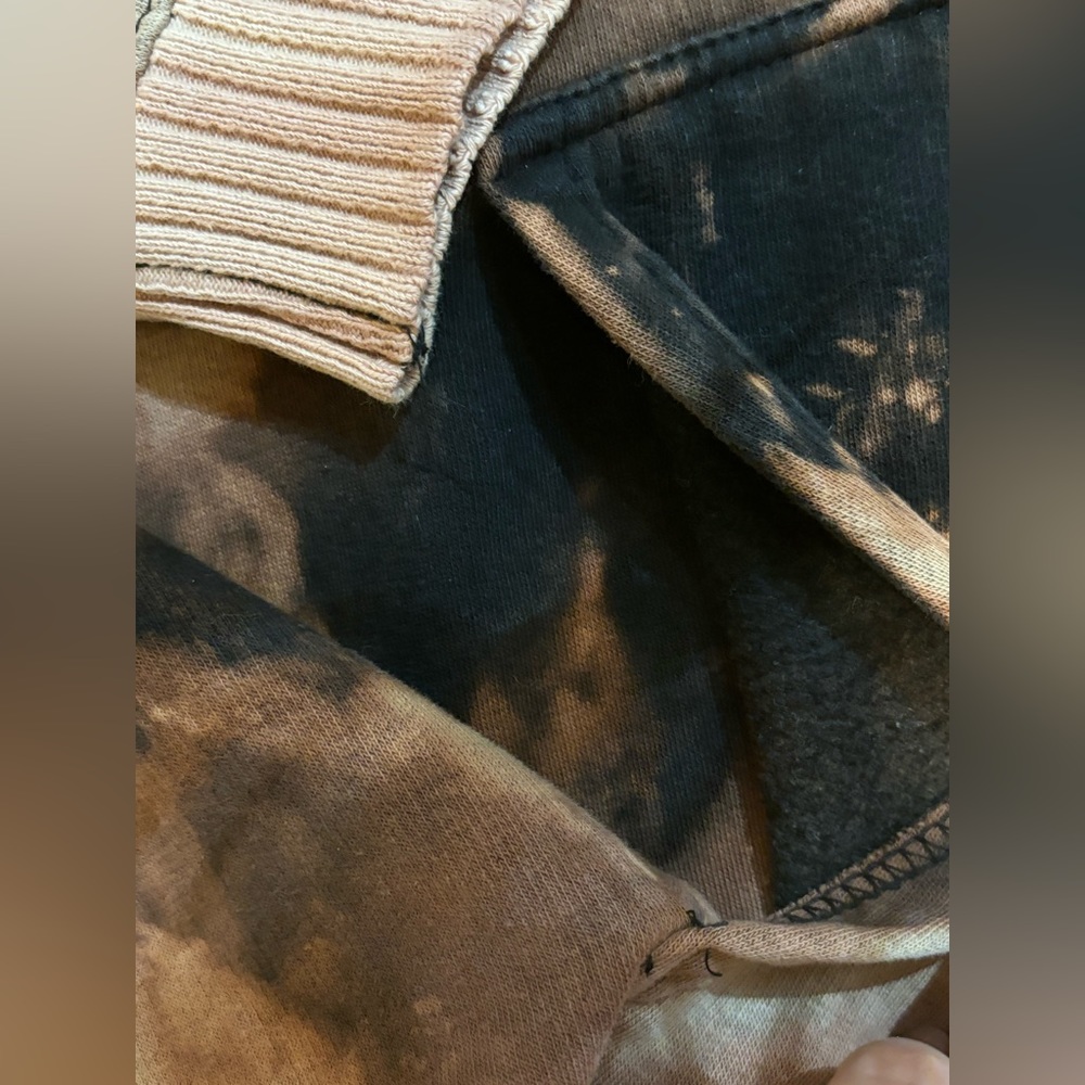 Zara Oversized Acid Wash Sweatshirt - Picture 4 of 5